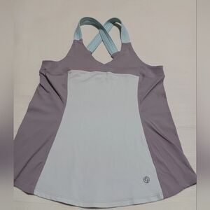 3 X$20  LIJA  Athletic Tank Top With Criss-Cross Straps. Size M